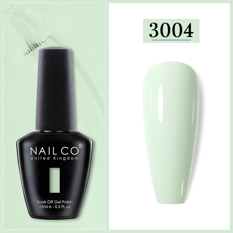 

Nail Co Spring Series Pink Blue Green Soak Off For Nails Art Gel Varnish Top Coat UV Led Lamp Nail Gel Polish Semi Permanent Gel