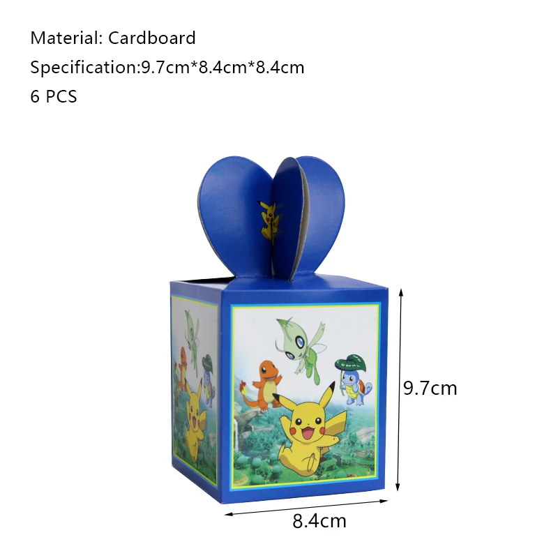 Pikachu Verjaardagsfeestje Decoratie Achtergrond Banner Voor Kinderen Aluminiumfolie Latex Ballon Wegwerp Servies Kinderen Cadeau