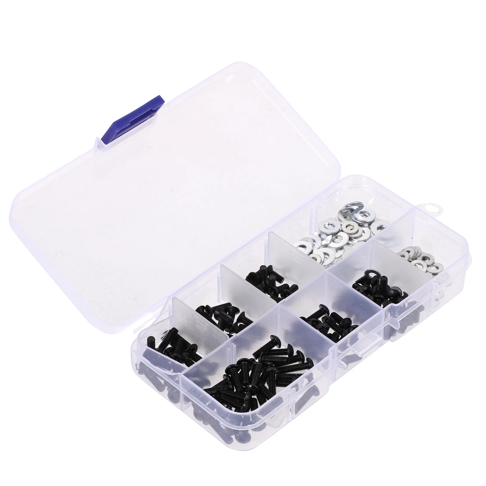 

1 Set Screws Accessories Kit For Remote Control Car Repair Durable Iron Fasteners Assortment With Gaskets Flat Round Head Tiny