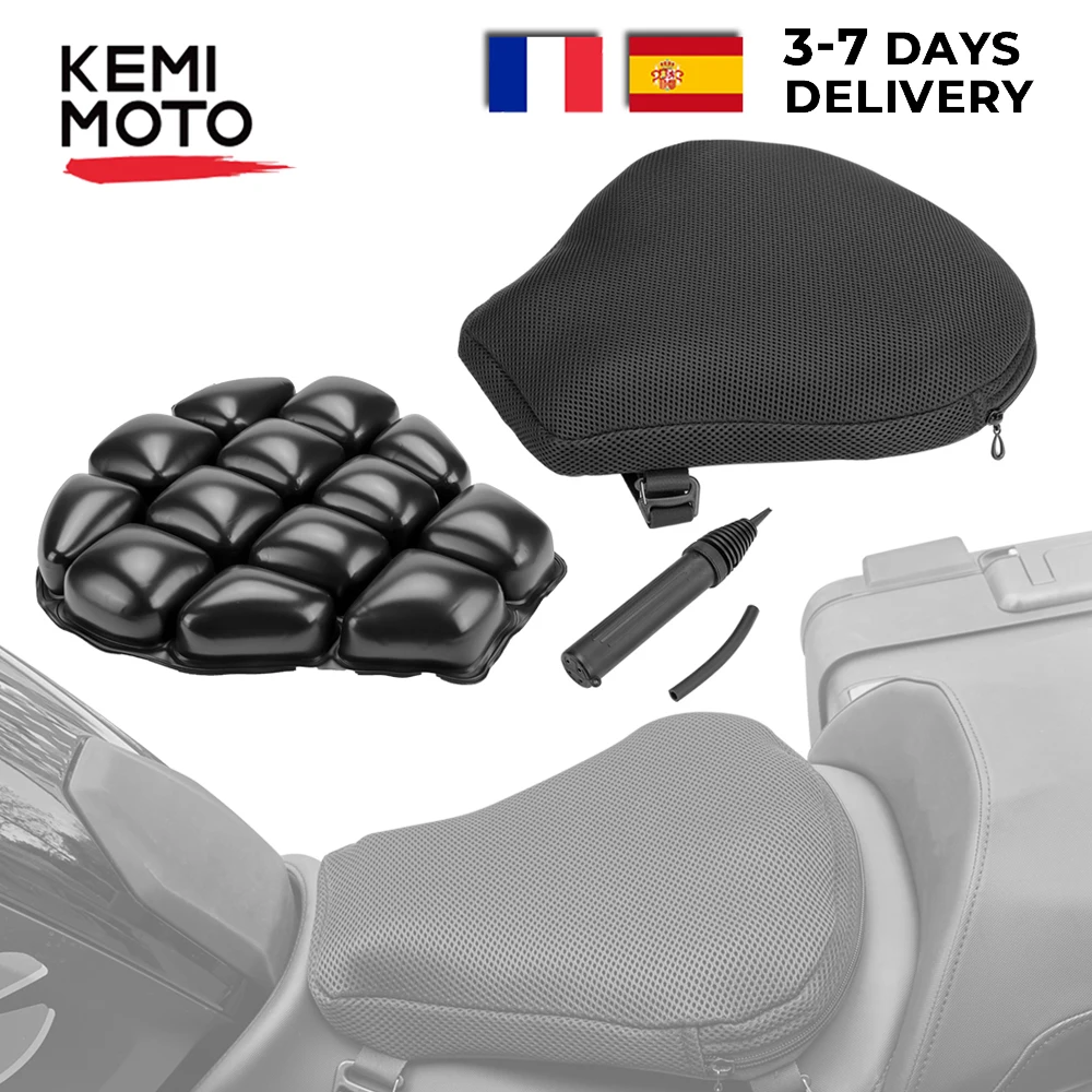 Универсальная подушка сиденья мотоцикла KEMiMOTO для CBR600 Z800 Z900 R1200GS R1250GS GSXR 600 750 полиуретановый материал
