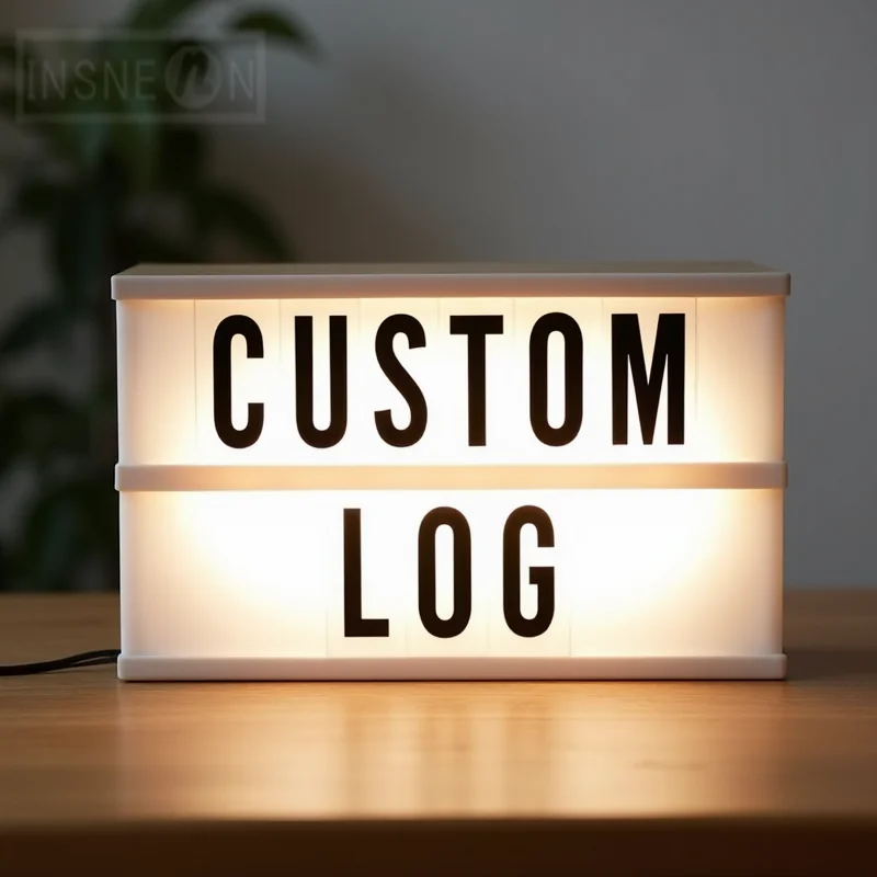 Custom Outdoor LED Light Box For Business Waterproof Acrylic Sign Board Double Sided Storefront Signage Wall Mounted Lighted