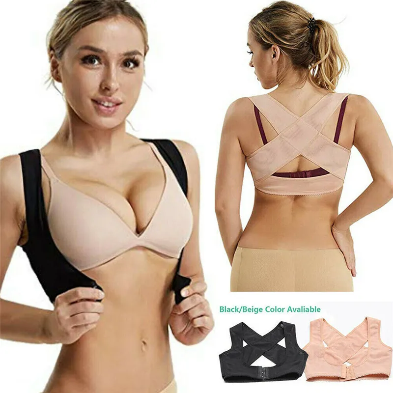 Women Chest Posture Corrector Belt Back Shoulder Support Brace Posture Correction for Health Care Invisible Body Shaper Corset