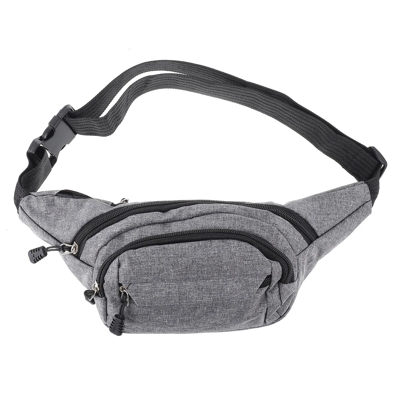 Single-Shoulder Chest Bag for Men Business Casual Oxford Cloth Waterproof Cross Body Waist Bag Portable Adjustable Large