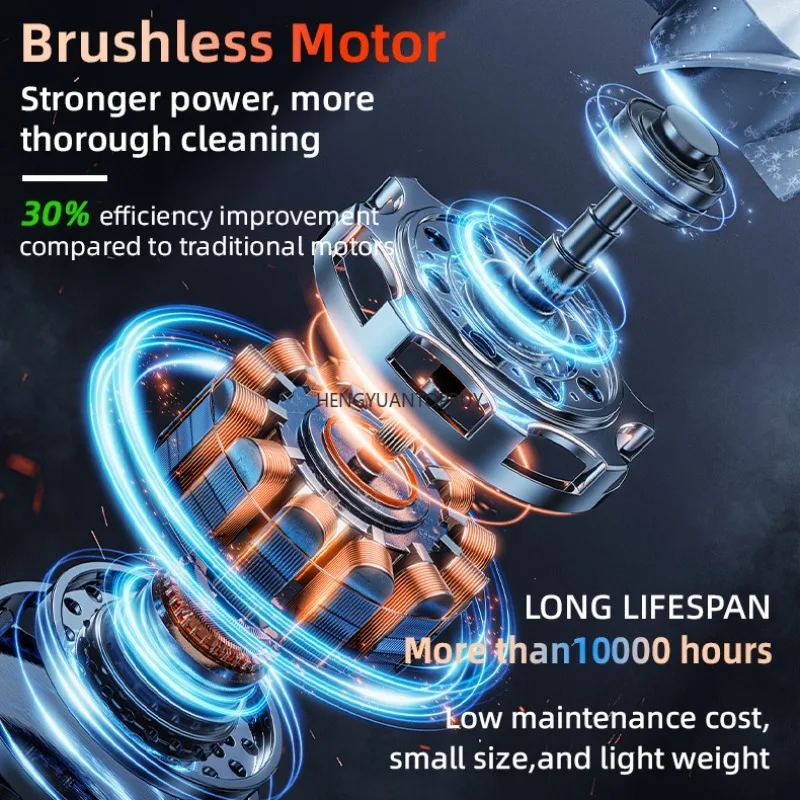Rooftop Window Glass Wet and Dry Clean Tool 150w Electric Rotating Solar Panel Cleaning Roller Brush 5