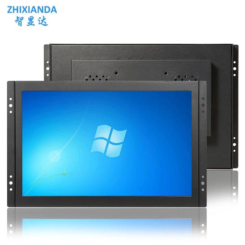 ZHIXIANDA 12.1 Inch 1280*800 Open Frame Embedded VESA Panel Industrial Lcd Display Touch Screen Monitor VGA//HDMI