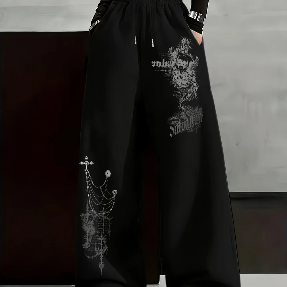 Autumn Women's Fun Printed Hip-hop 