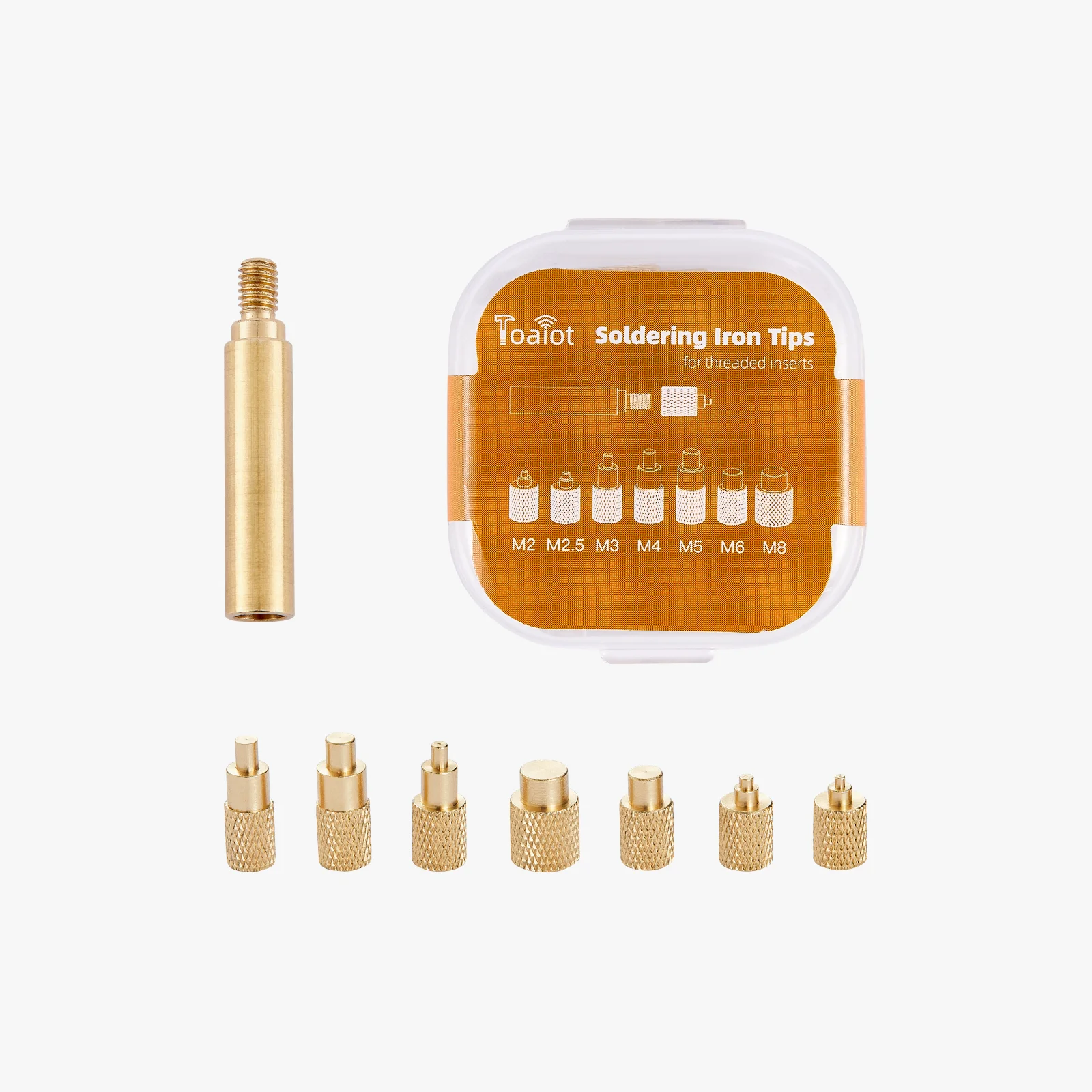 

Набор наконечников для гаек с термопрокладкой для программы BambuLab Creator