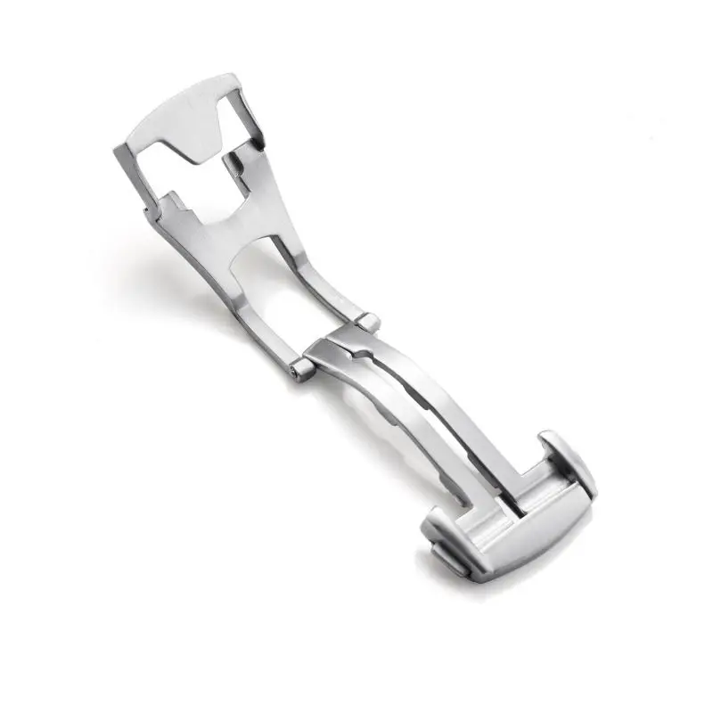 Per OMEGA Seamaster cinturino per orologio fibbia per OMEGA De Ville chiusura per cinturino in maglia di Silicone in pelle bracciale uomo donna bottone