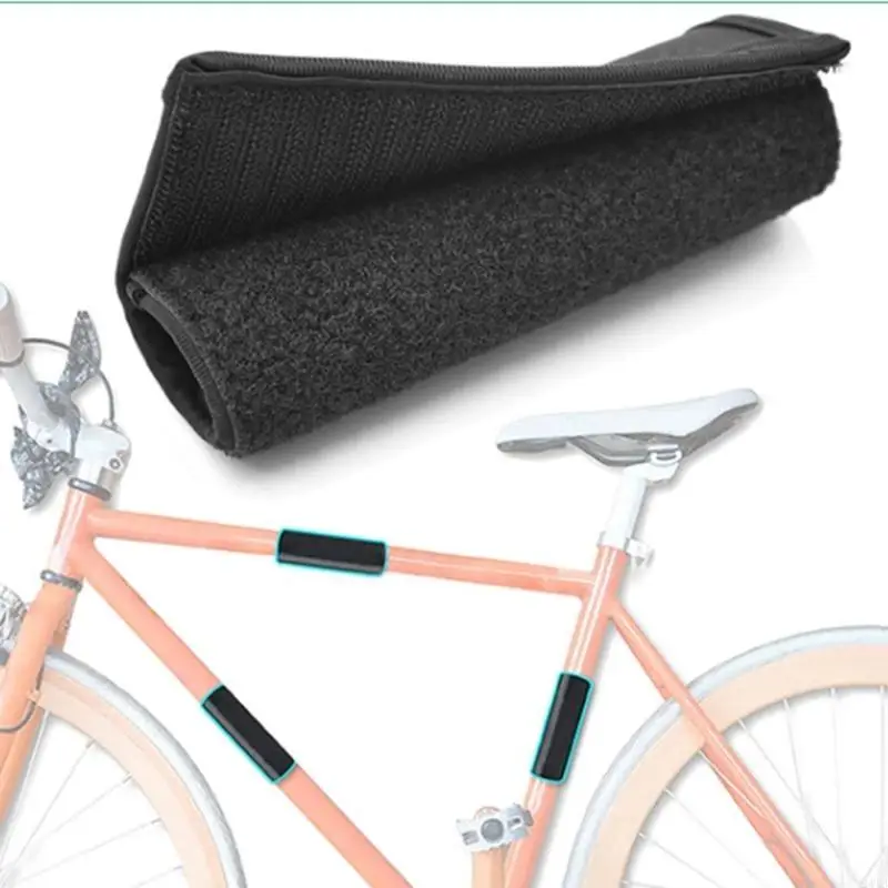 3 Stück Neopren-Fahrradrahmenschutz, Fahrradrahmen-Schutzhülle, Ersatz-Kettenstrebenschutz, Fahrradzubehör