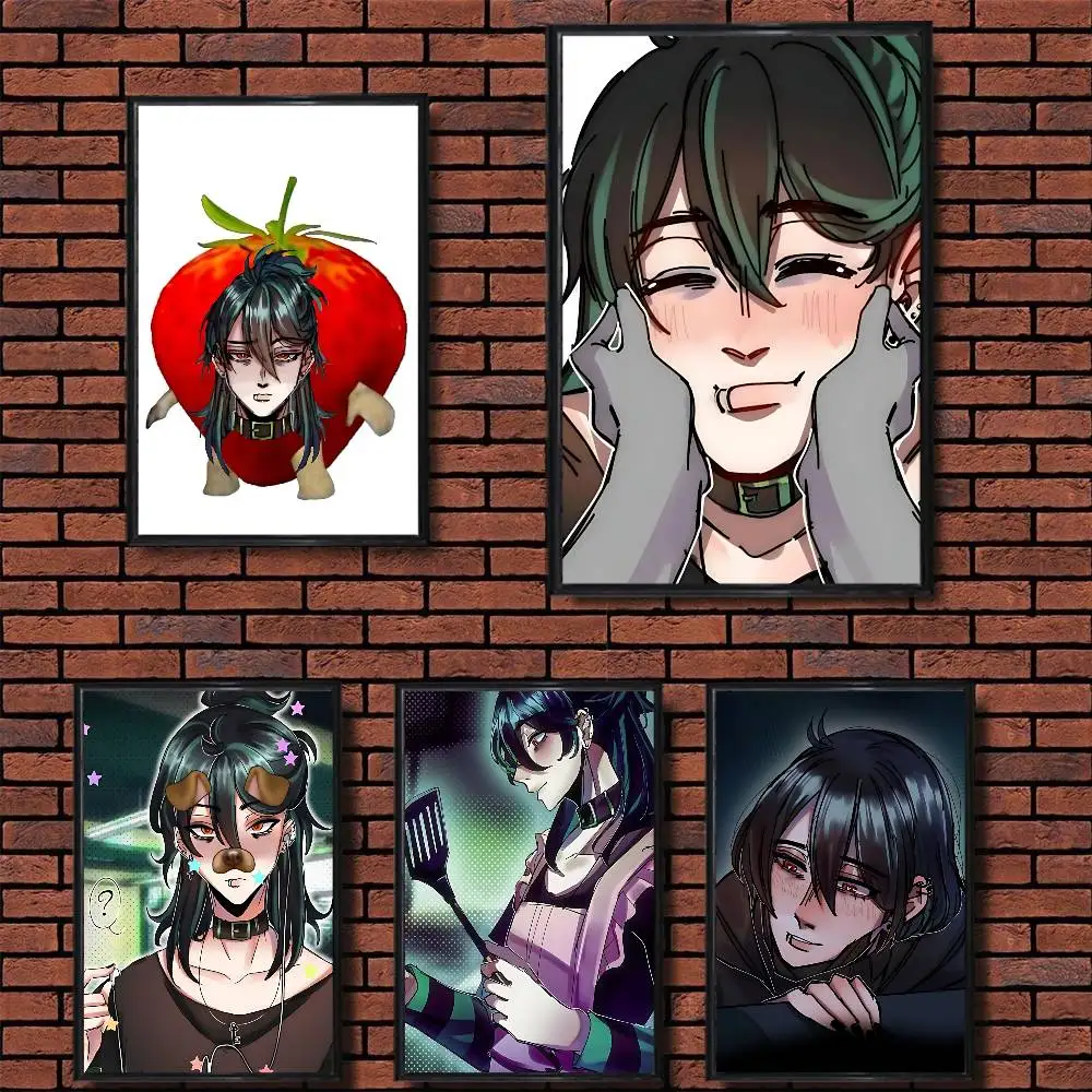 

game Sol The Kid at the Back Poster HD Art Sticky Wall Waterproof Home Living Room Bedroom Bar Aesthetic Decoration