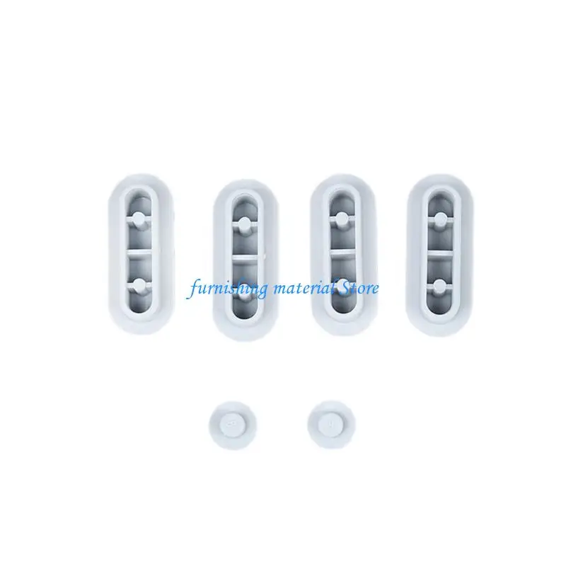 Y5GD Antislip Toilet Seats Bumper Gasket Toilet Seats Cushions Pad Cover Universals Buffer Toilet Lid Bumpers Easy to Use