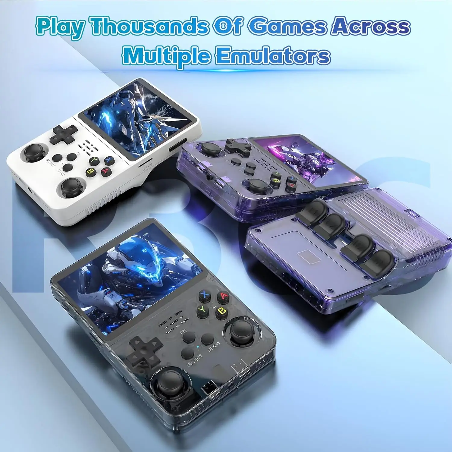 

R36S Ретро портативная игровая консоль ARKOS System 3,5-дюймовый IPS-экран Классический портативный карманный видеоплеер 128G Игры для мальчика Подарок