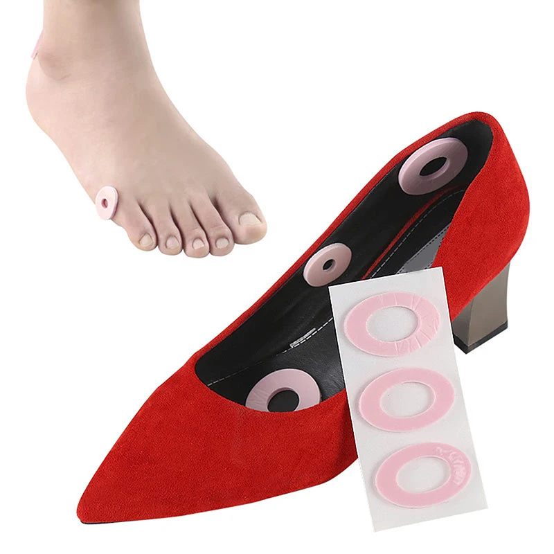 Round Toe Foot Corn Plasters, Calo Almofadas, Toe Protection, Pain Relief Pads, Assistência Médica, 3 Pcs, 6 Pcs, 9Pcs
