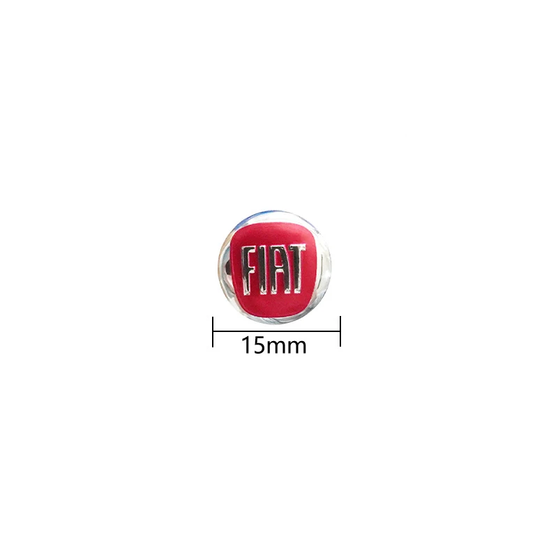 Autoschlüssel-Aufkleber, automatische Steuerung, Schlüsselanhänger, Emblem, Zubehör für Fiat Abarth 500, Tipo, FR, Panda, Argo, Freemont, Viaggio, Bravo, Punto