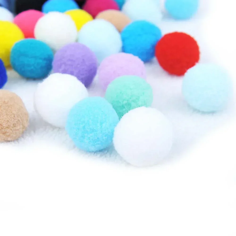 Delysia King  70pcs  Cat Toy Plush Ball