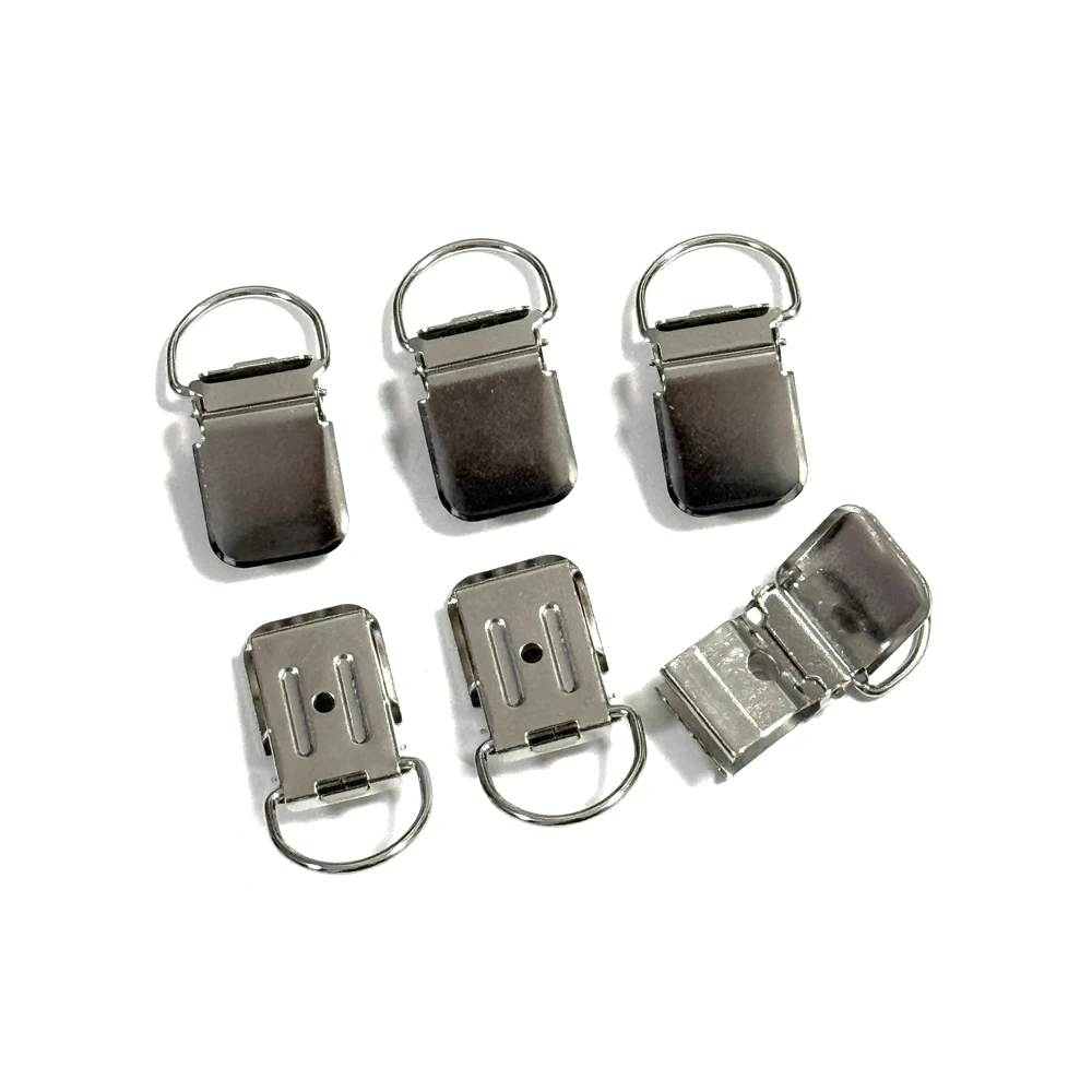 Silver D-Type Heavy Duty Clips High Quality Duckbill Clips Back Hanging Hooks for Instruments & Meters5/10/20pcs