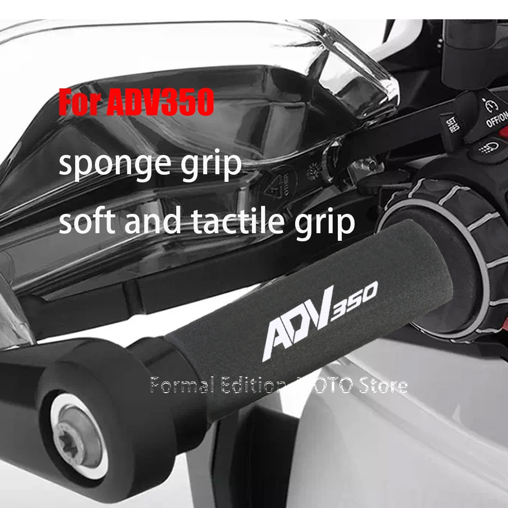 

For ADV350 Sponge Grip Motorcycle Handlebar Grips Anti Vibration for ADV350 Accessories