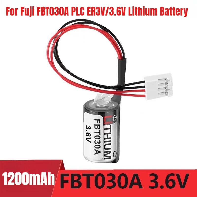 

1200mAh for Fuji FBT030A PLC ER3V/3.6V Lithium Battery