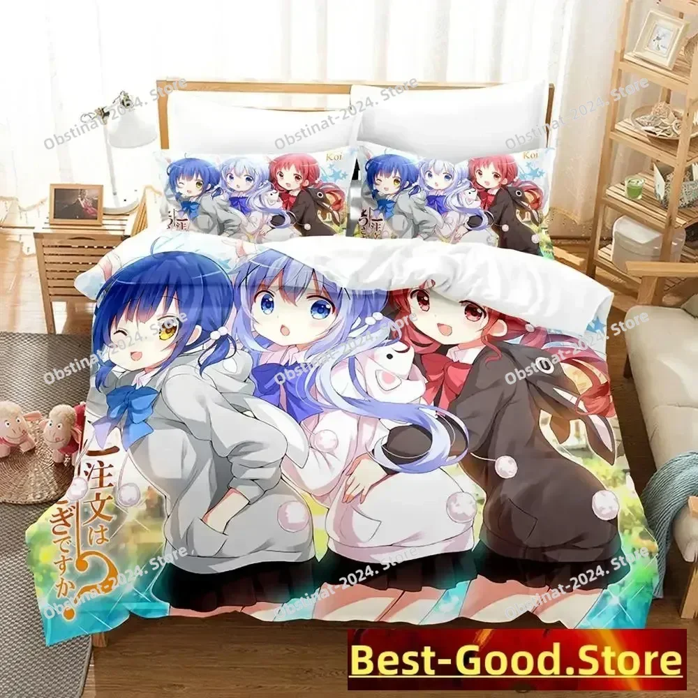 

2023 Is the order a rabbit Bedding Set Single Twin Printed With Pillowcase Bed Duvet Cover Single Double Queen Super King Size