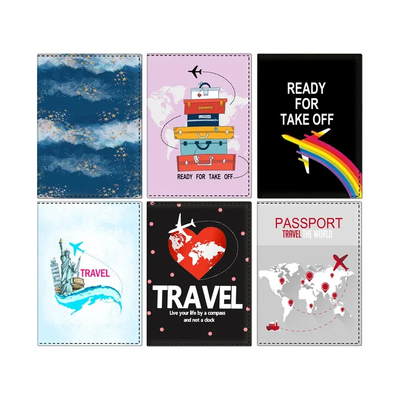 

Мужской дорожный чехол для паспорта, сине-черный, многофункциональный органайзер для кредитных карт, чехол для паспорта для мальчиков, сумка для визитных карточек