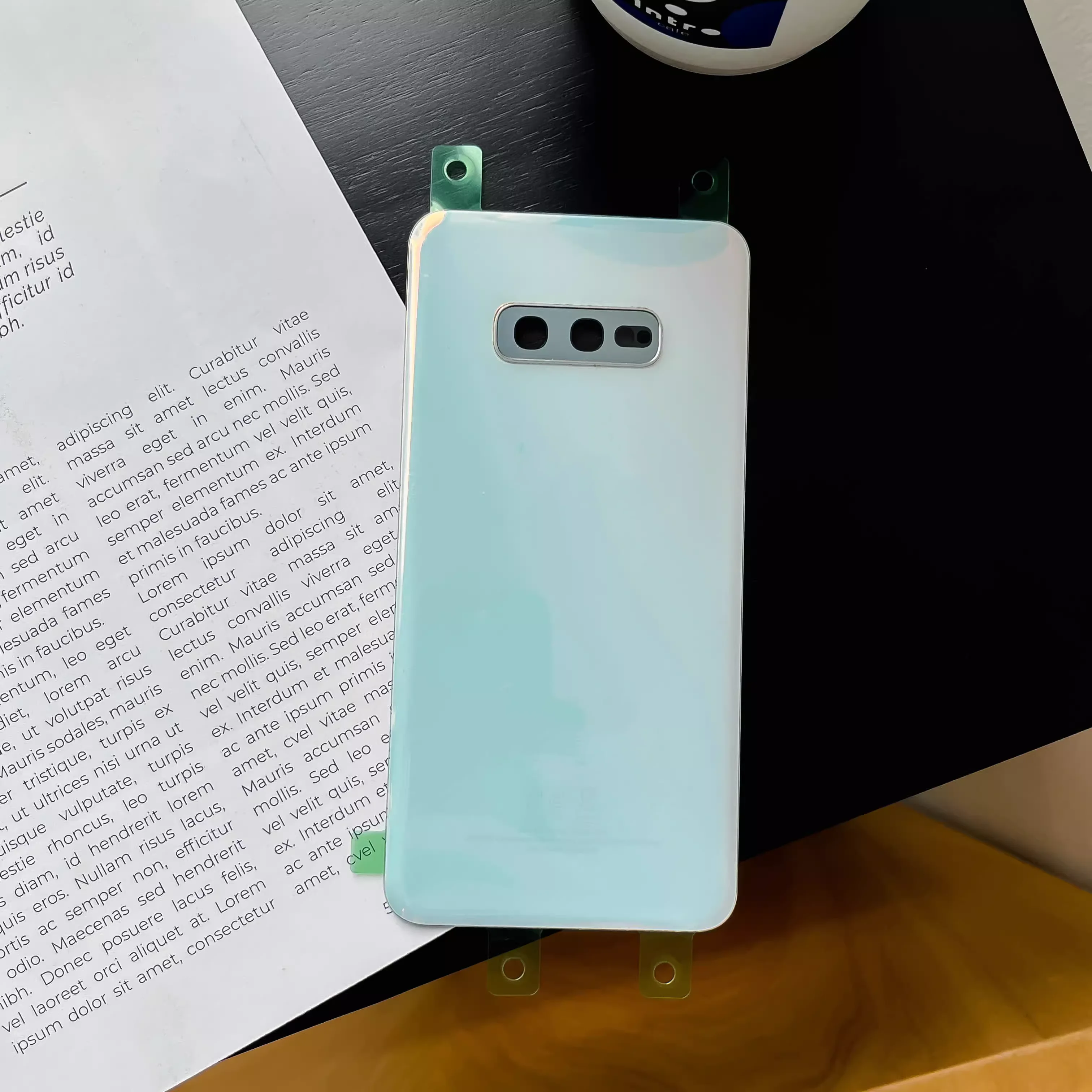 Задняя крышка батарейного отсека, Сменное стекло для Samsung Galaxy S10E SM-G9700 G970U1 G970F/DS G970W S10 S10 + Plus, дверной корпус