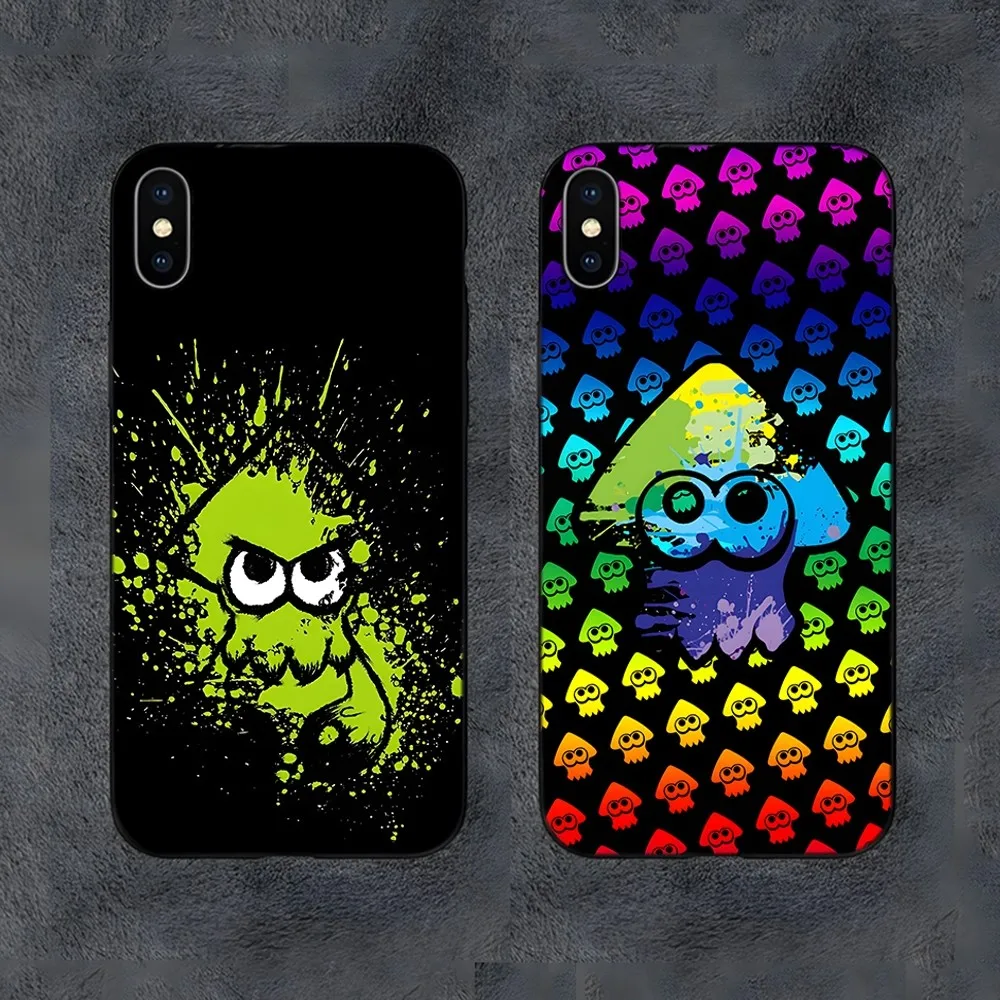 Game S-Splatoon 2 3 Phone Case For Samsung S21,S22,S23,S30,Ultra,S20,S30,Plus,S21 Fe,10,9,5G Silicone Cover