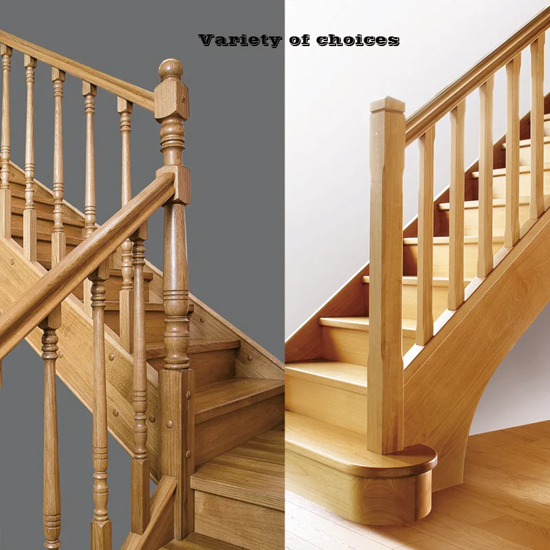 custom.Custom Modern Indoor Solid Wood Stair Straight Shape House Apartment Loft Residential and Commercial Spa