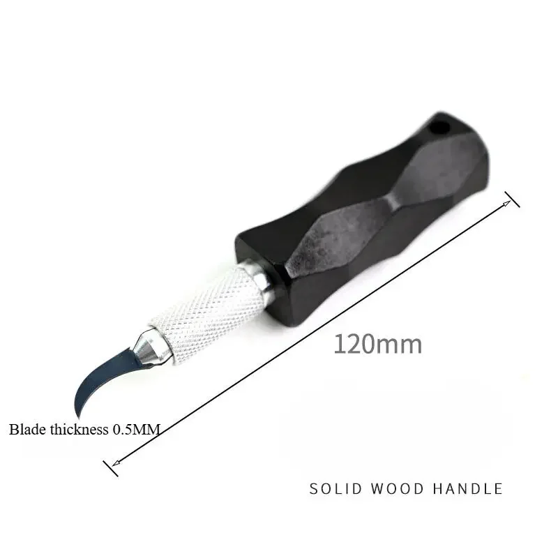 

Guitar fret slotting saw cleaning hook knife musical instrument folk electric guitar fret replacement repair tool