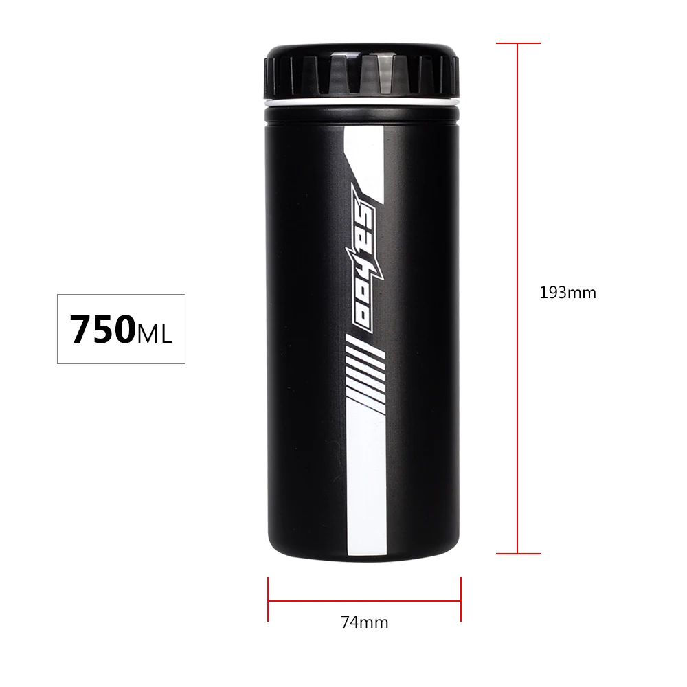 Bike Repair Tool Kits Bicycle Repair Set with Mini Pump All in 1 Multi Function Tool Kit 750ml Bike Tool Storage Bottle Case