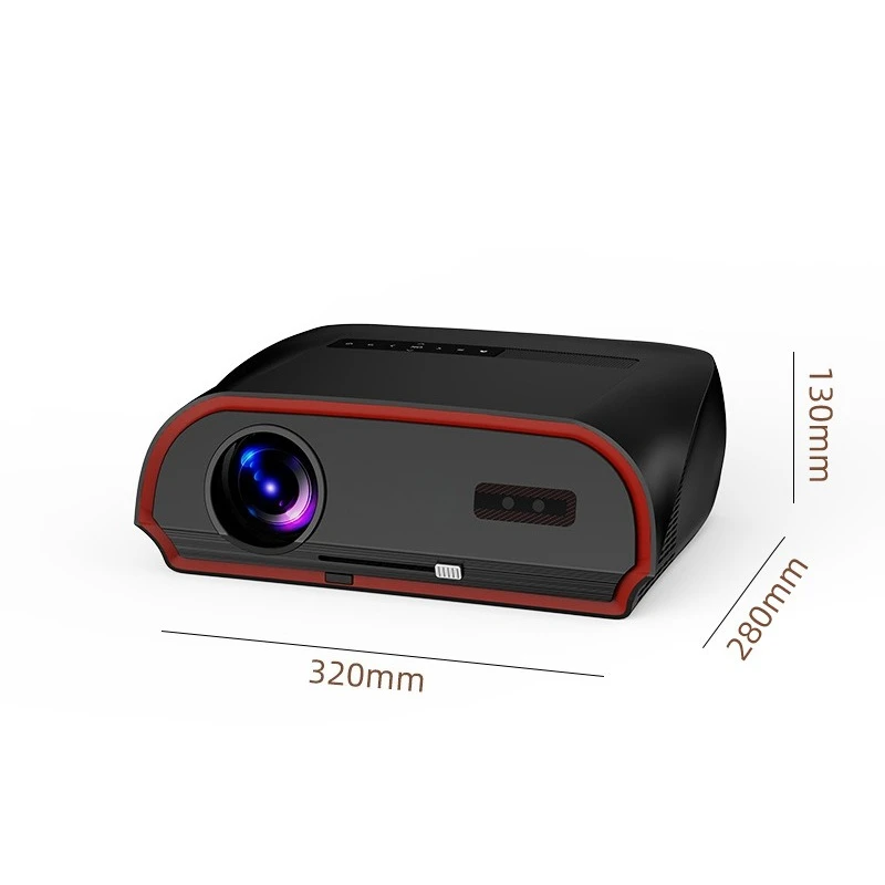 

Hotel system projector B & B apartment private cinema foot bath KTV projector high definition commercial custom large screen