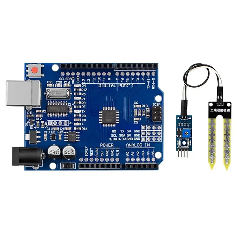 ABUL-5X Suitable For Arduino Uno R3 DIY Kit Capacitor/Bridge/Breadboard Starter Kit