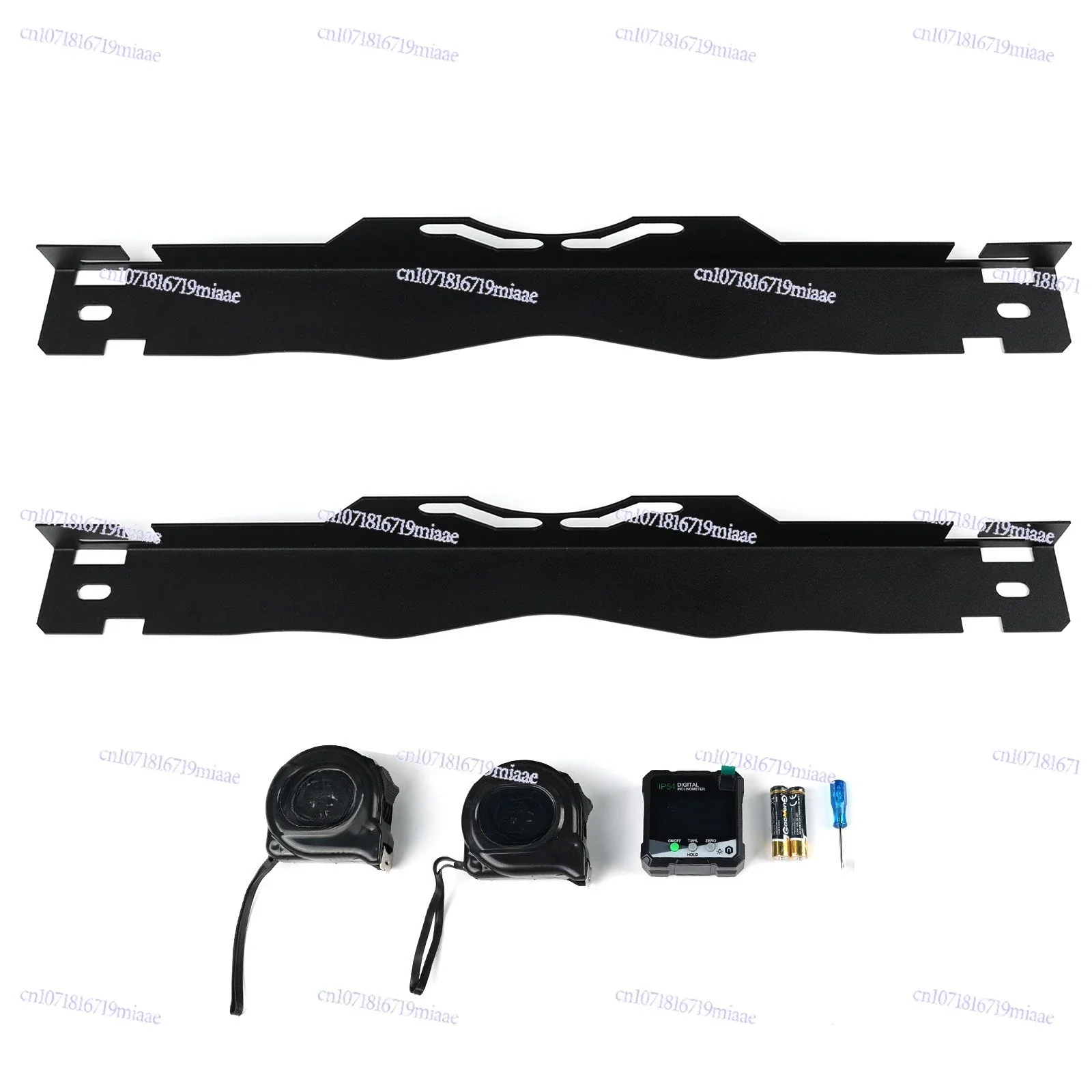 Wheel Alignment Plate Tool Kit Automotive Shoe Head Plate Wheel, Digital Angle Detector