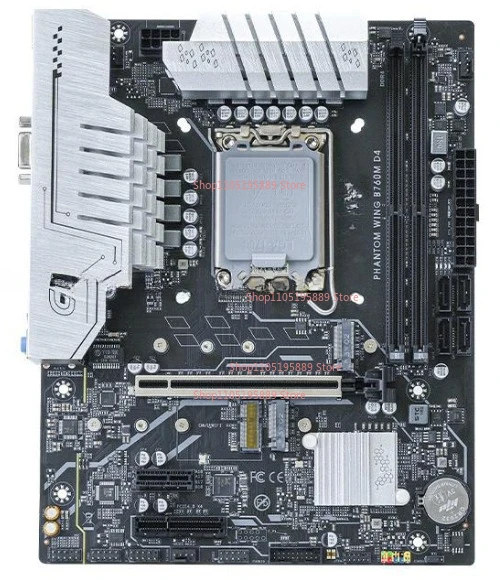 

Материнская плата Erying B760M D4, поддержка процессоров 12/13/14 поколений, память DDR4