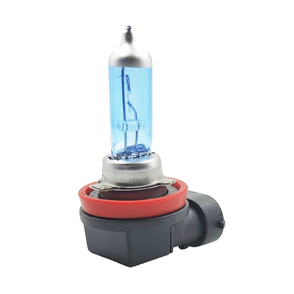 1/2 قطعة H11 الهالوجين العلوي سيارة ضوء مرحبا/لو شعاع 6000 كيلو 12 فولت 55 واط 100 واط السوبر مشرق كول الأزرق فرط الأبيض لمبة الضباب مصباح هالوجين