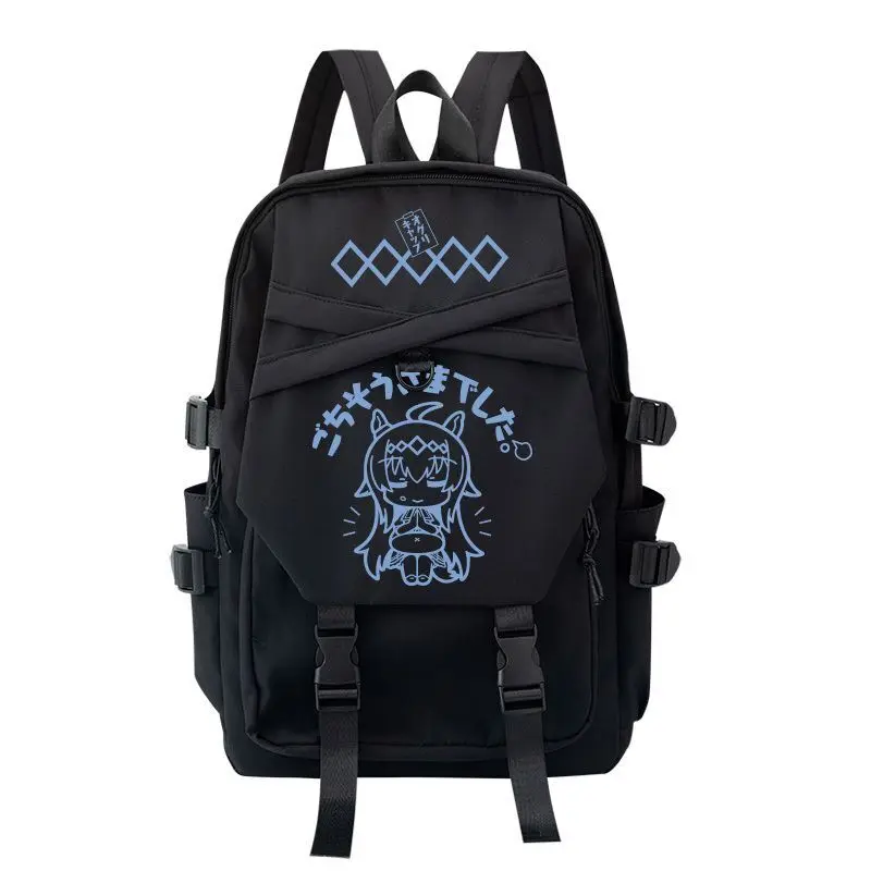 Jockey Girl Collaboration  Merchandise Elementary Boys And Girls Middle School Large Capacity High Appearance Backpack Anime