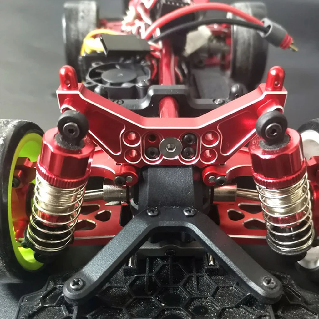 Juego de brazo oscilante superior e inferior con copa de dirección de Metal, soporte de torre de choque para MJX Hyper Go 14301 14302 14303 1/14 RC, piezas de mejora de coche