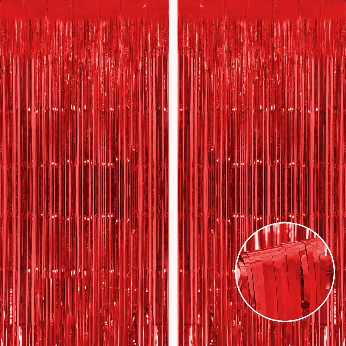 1pc red background tassel curtains, rain curtains, photo booth for birthday party decoration, baby shower, engagement wedding