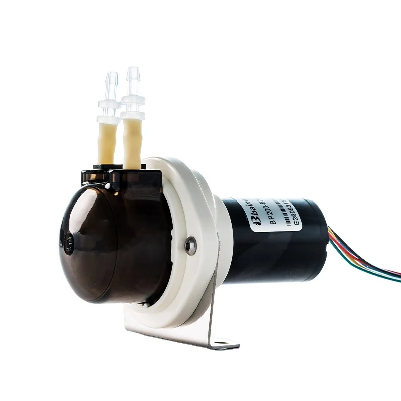 

LRIRONG BP200 Brushless Motor Sanitizer Detergent l Laundry Medical Chemical Aquarium Mini Small 12v Peristaltic Pump
