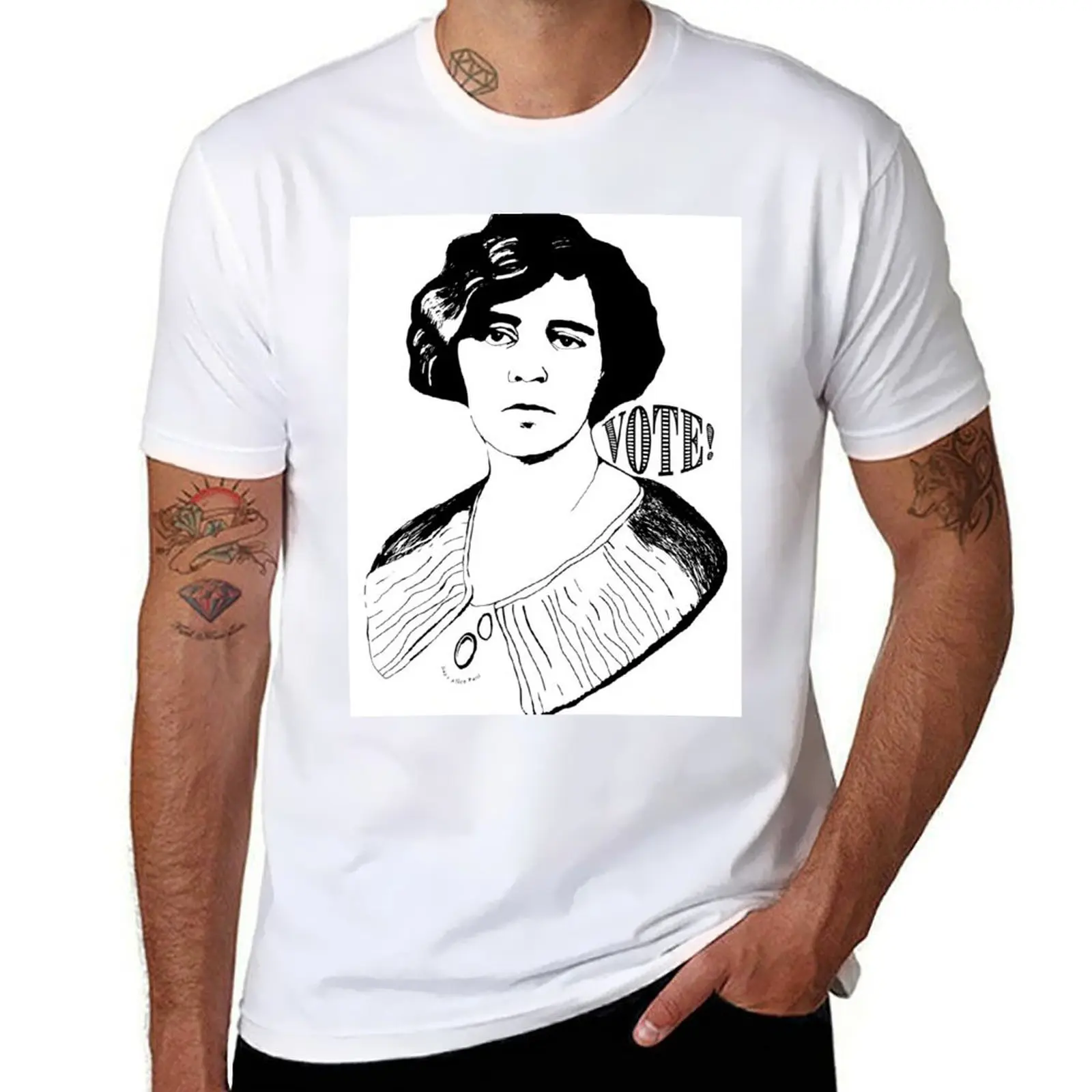 

Vote! T-Shirt man t shirt summer t shirts for man graphic tees man t shirts high quality luxury brand T-shirt