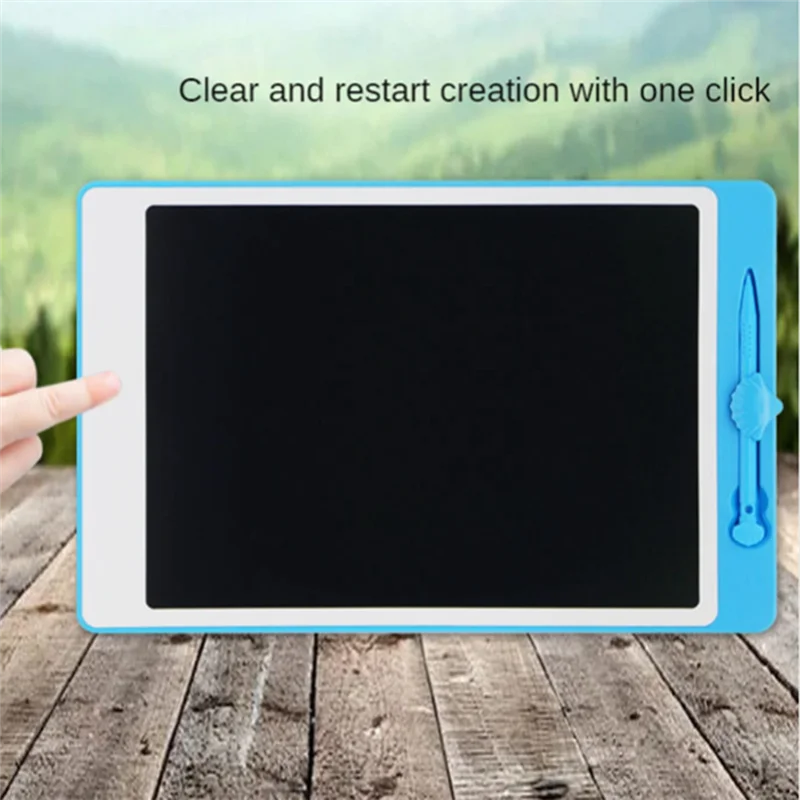 12 Inch LCD Handwriting Board Shell Graffiti Hand-Color Writing Board Eye Protection Drawing Board,Light Pink Durable