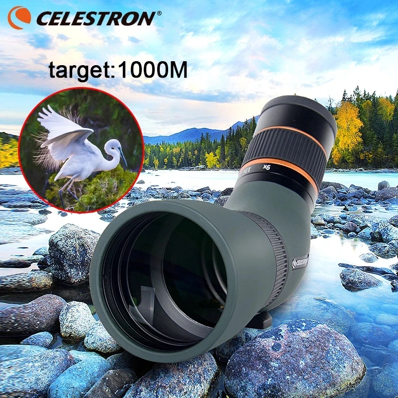 

Celestron Hummingbird Mini 9-27x56 ED Micro Spotting Scope Outdoor Portable Zoom IP7 Waterproof Astronomy Monoculars Telescope