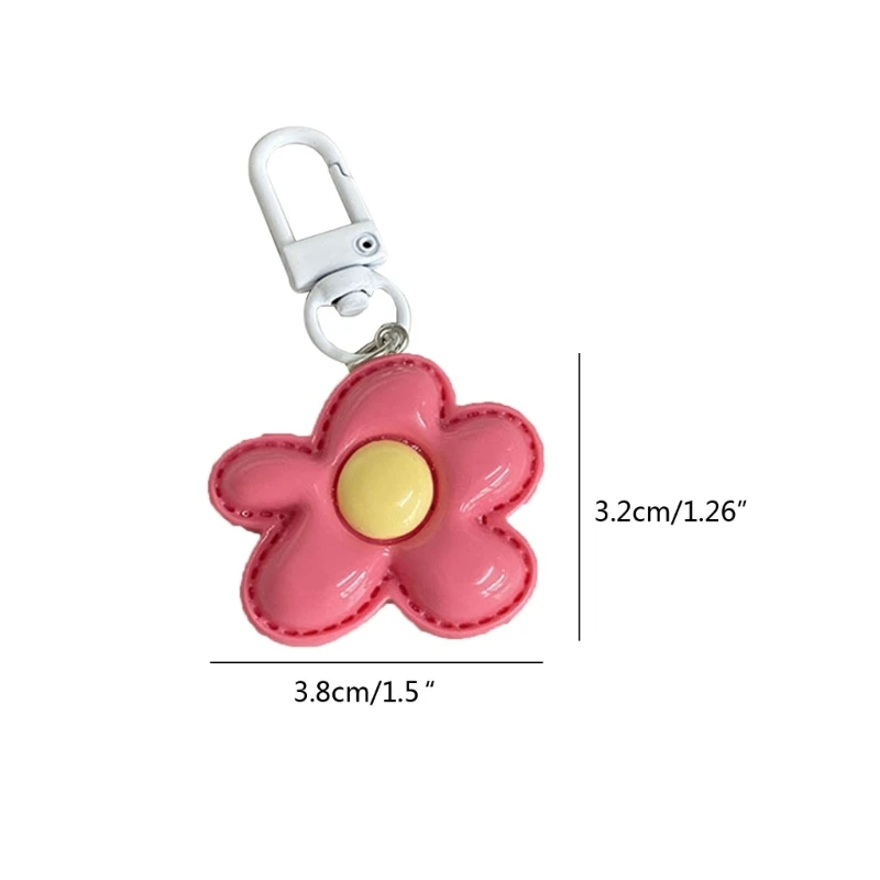 S1Y1 Móc Khóa Hoa Dễ Thương Móc Chìa Khóa Thời Trang Túi Charm Túi Học Sinh Vật Trang Trí Trang Trí Điện Thoại Ô Tô Trang Trí Bé