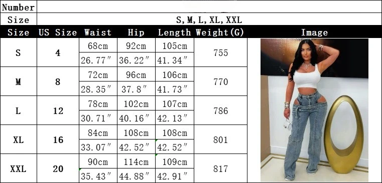 Autunno Nuovo 2025 Jeans a vita alta moda donna Pantaloni casual scavati sexy con rivetti in metallo