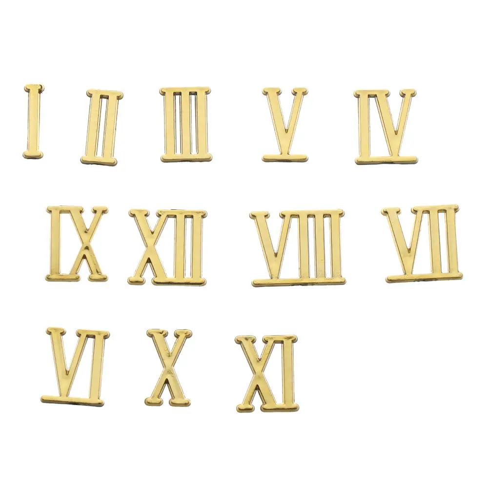 1 Set Restore Repair Tools Replacement Gadget Quartz Clock Parts Arabic Number Clock Numerals Accessories Roman Numerals