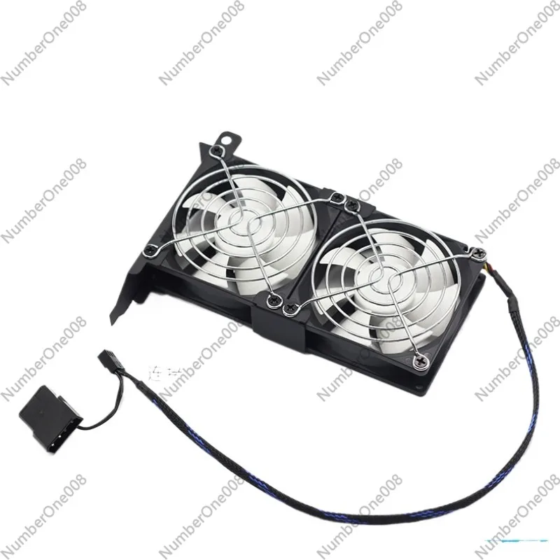 Graphics Card Radiator Mate 8CM Chassis PCI Graphics Card Cooling Fan Silent Desktop Graphics Card Fan Universal