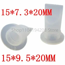 15*9.5*20MM Mini duck nozzle check valve Silicone environmental check valve duckbill valve for printing press