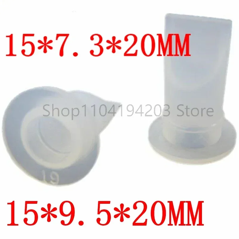 15*9.5*20MM Mini duck nozzle check valve Silicone environmental check valve duckbill valve for printing press