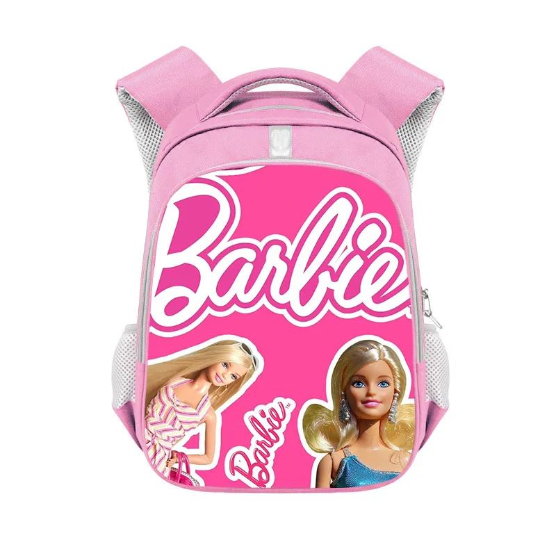 Modny plecak Barbie Anime Kawaii dzieci lekki oddychający tornister o dużej pojemności dziewczęca torba podróżna prezent zabawka