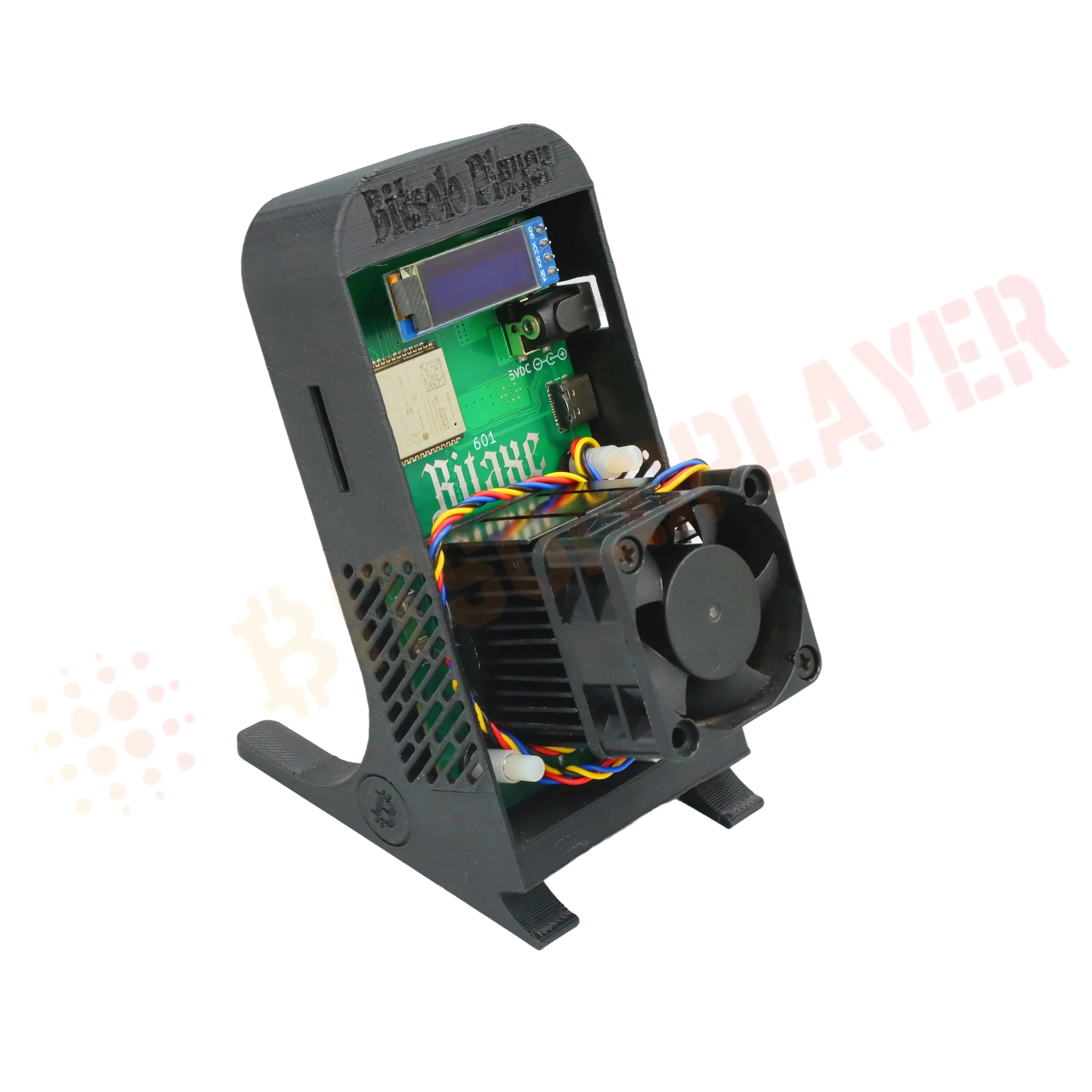 bitcoinsminer bitaxe gamma  601 1.2th/s Hash Rate 18 W Power Consumption Home Bitcoin Solo Miner (with Power Supply)