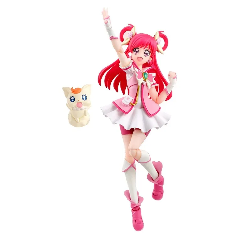 【在庫あり】バンダイ SHF -プリキュア キャラクターデザイナーズエディション- キュアドリーム キュアピーチ アニメフィギュア 関節可動モデル玩具 ギフト